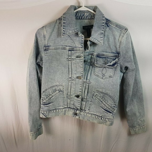 Ralph Lauren Jeans Co. Faded Jean Jacket Size S Womens LRL - Picture 1 of 11